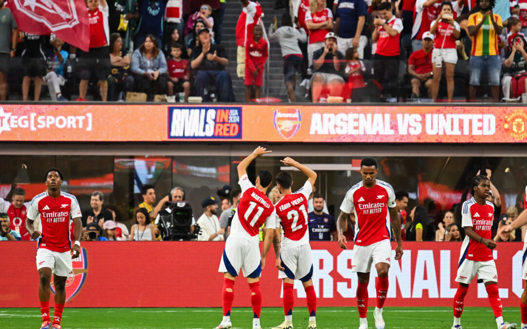 Victoria «Gunner» contra el Manchester United en USA