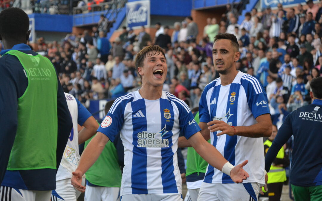 Recreativo 1-0 AD Alcorcón; llegó la ansiada victoria.