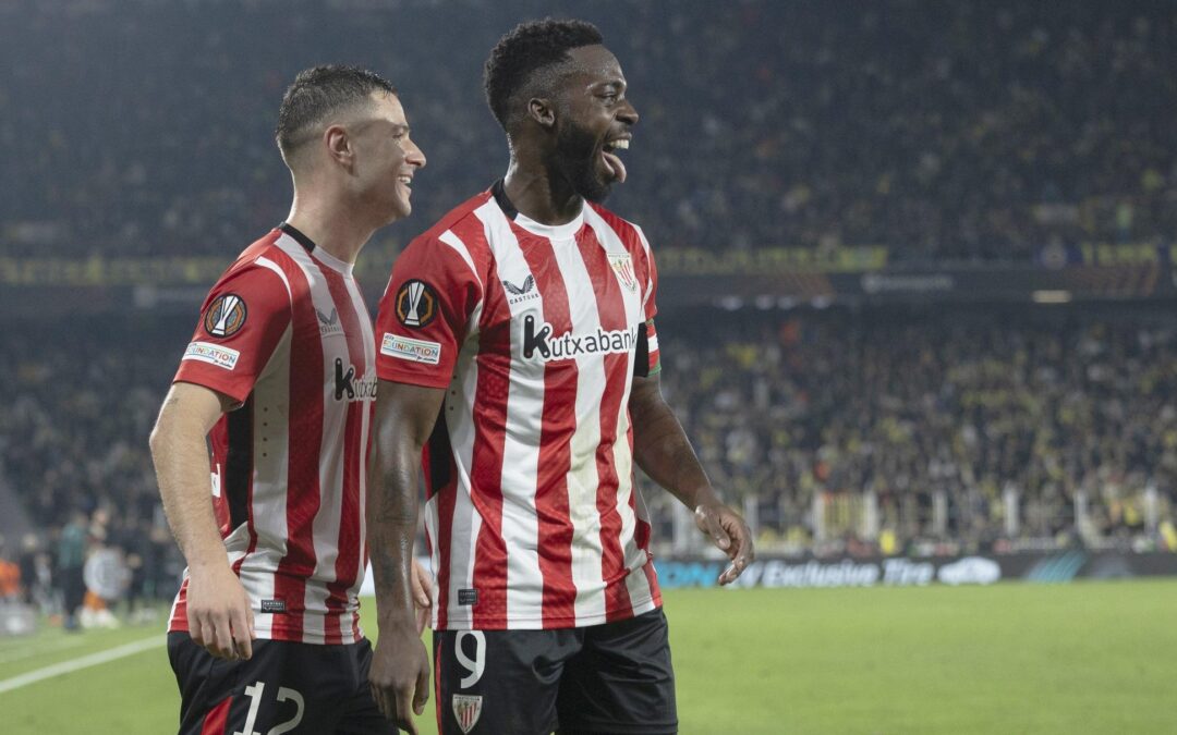 El Athletic baila al ritmo de Iñaki Williams en Estambul