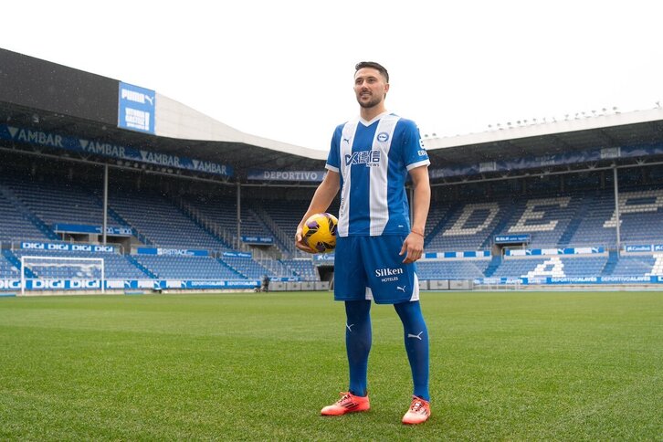 Garcés llega a Europa de la mano del Alavés