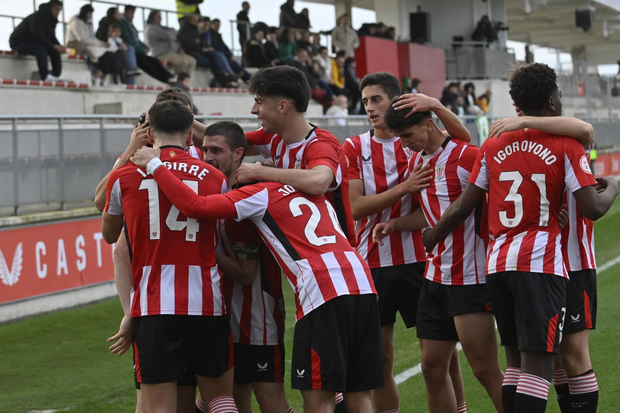 El Bilbao Athletic se lleva una merecida victoria sobre la bocina ...