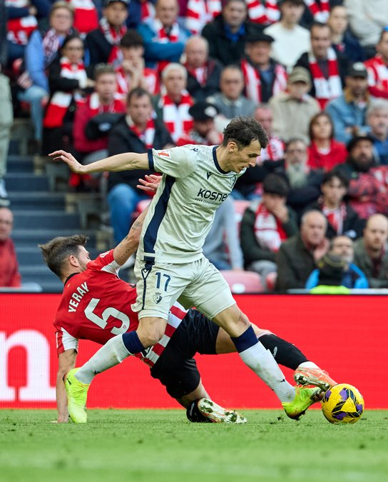 El Athletic se estrella contra Osasuna 