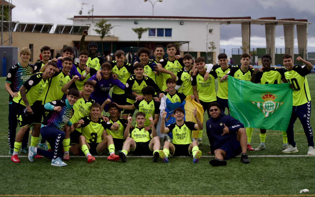 El Betis juvenil, campeón de liga