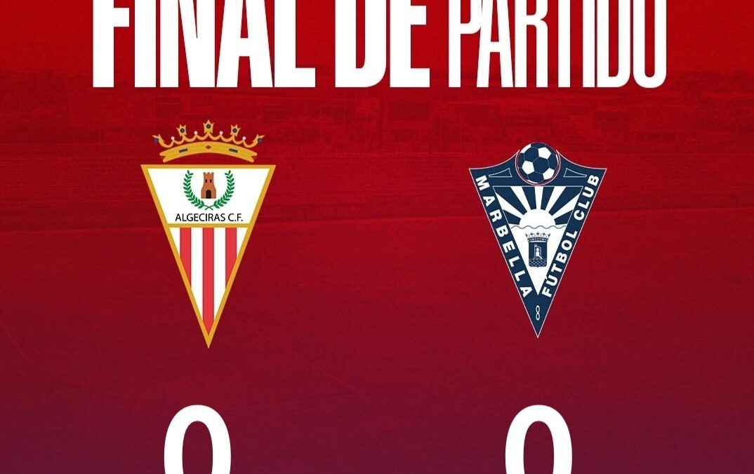 Algeciras 0-0 Marbella: Algeciras y Marbella firman el pacto de no agresión