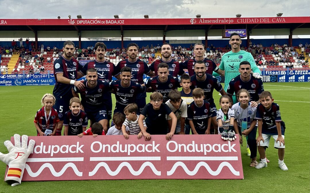 Extremadura – Atlético Malagueño : Un debut que se tiñe con 3 puntos de los extremeños.