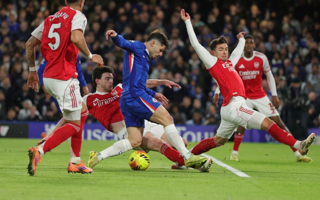 Chelsea 1-1 Arsenal: reparto de puntos tras un derbi tenso en Stamford Bridge
