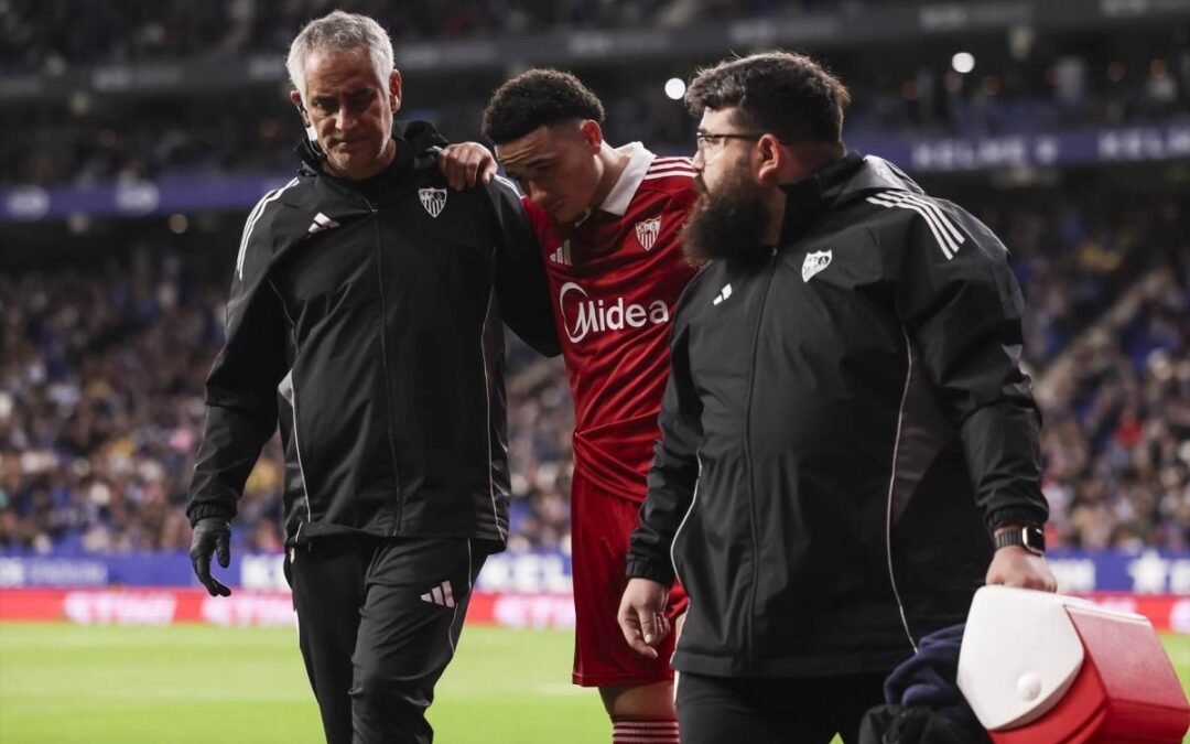 Rubén Vargas, baja sensible para el Sevilla en el derbi