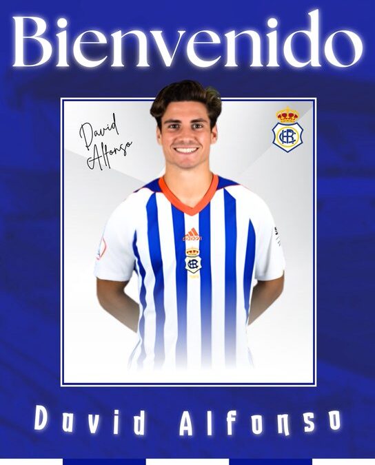 David Alfonso, nuevo jugador del Recreativo de Huelva