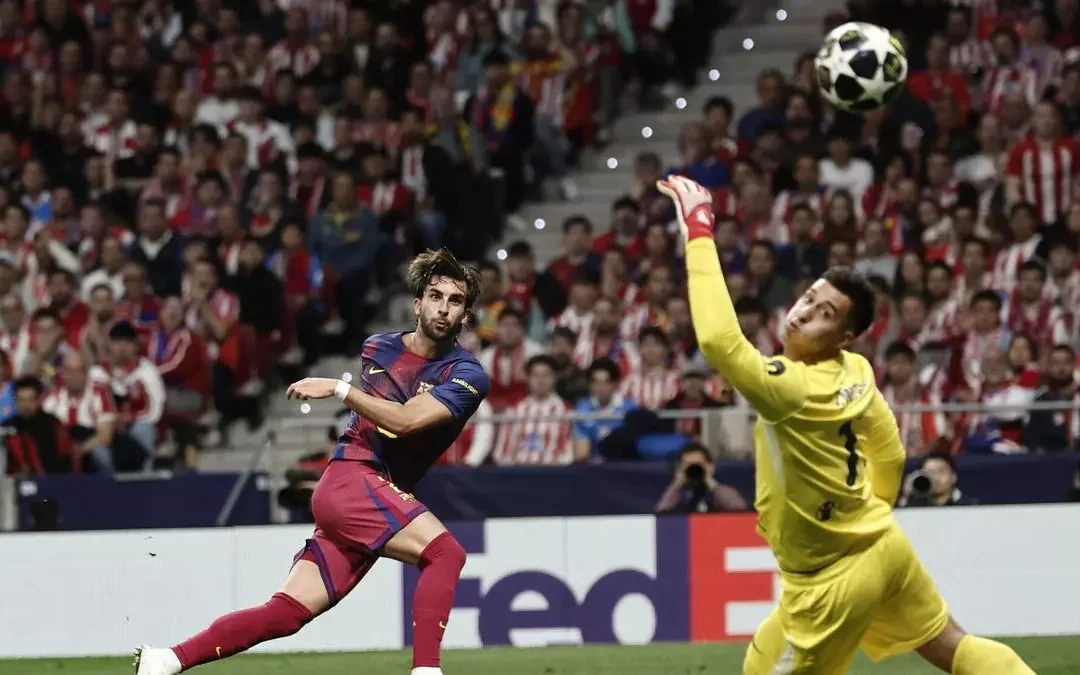 Crónica Atlético de Madrid – Barcelona: El Barcelona se queda a las puertas de otras semifinales de Champions