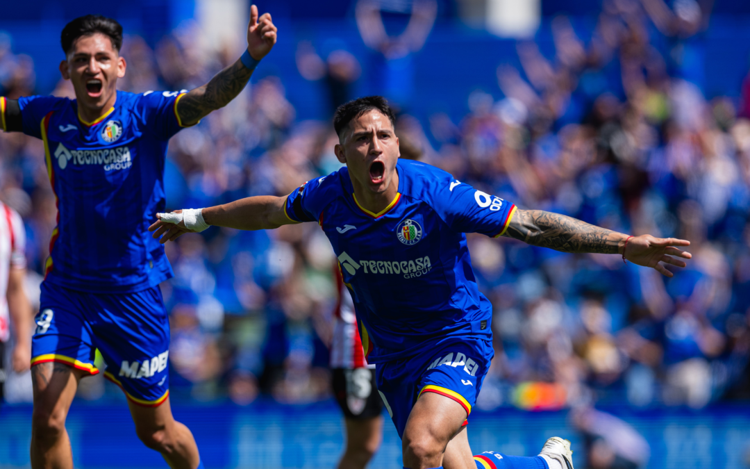 El Getafe alcanza los 41 puntos y se permite soñar con Europa (2-0)