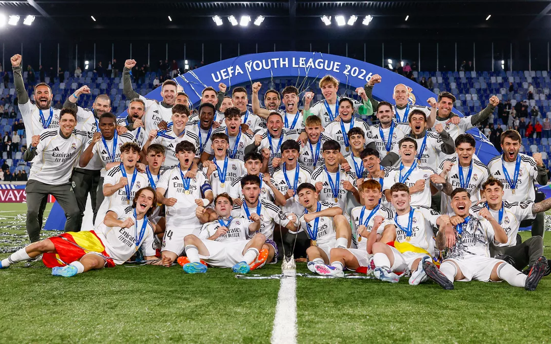 El Real Madrid campeón de UEFA Youth League